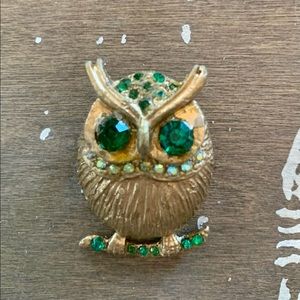 Vintage Owl Pin